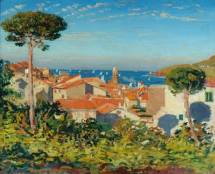 La ciudad de Collioure, c.1908